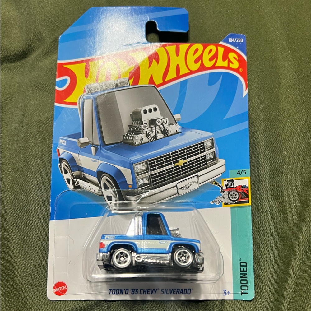 1983 Chevy Silverado Hot Wheels